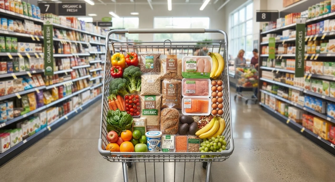 Building a Healthier Grocery Cart: A Room-by-Room Store Walkthrough