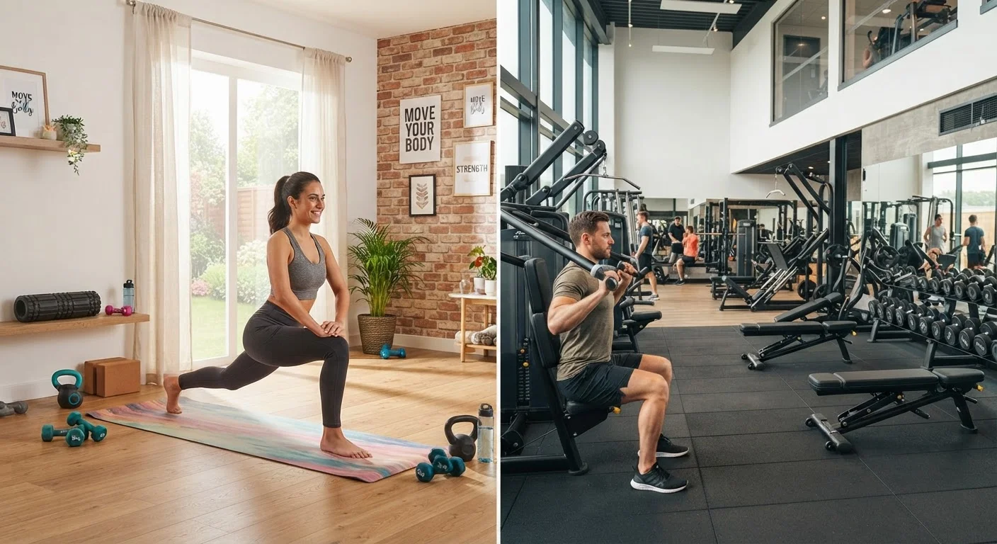 Home Workouts vs. Gym Training: Weighing the Real Trade-Offs