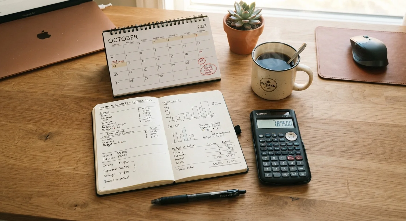 Monthly Financial Reset: What to Review Before the Month Ends