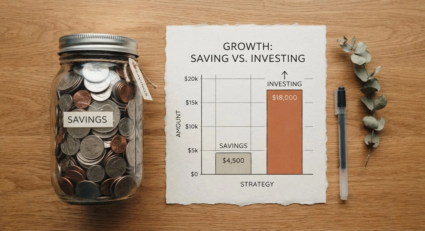 Saving vs. Investing: Knowing Which One Deserves Your Next Dollar
