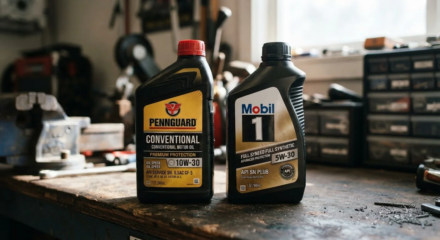 Synthetic vs. Conventional Motor Oil: What Changes Under the Hood