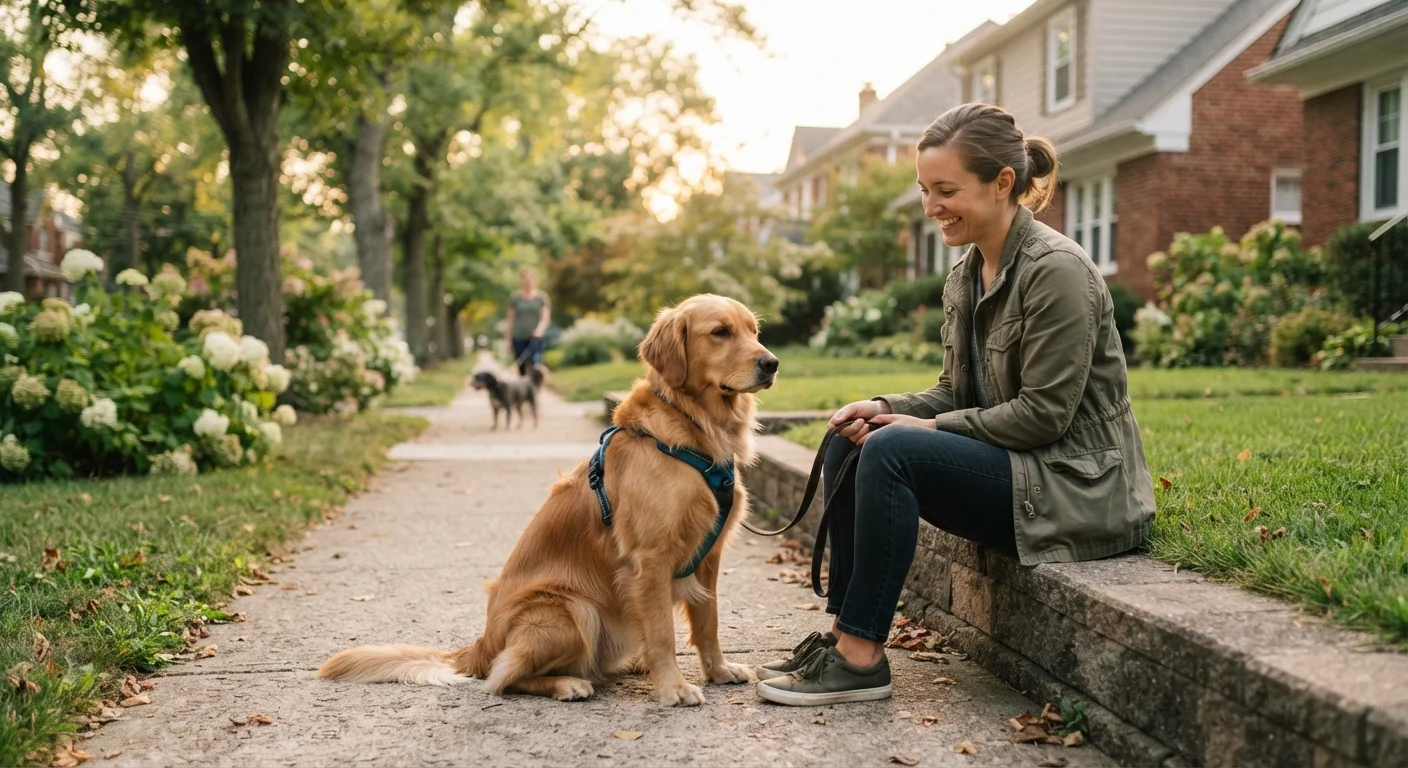 Teaching a Reactive Dog to Stay Calm Around Other Dogs