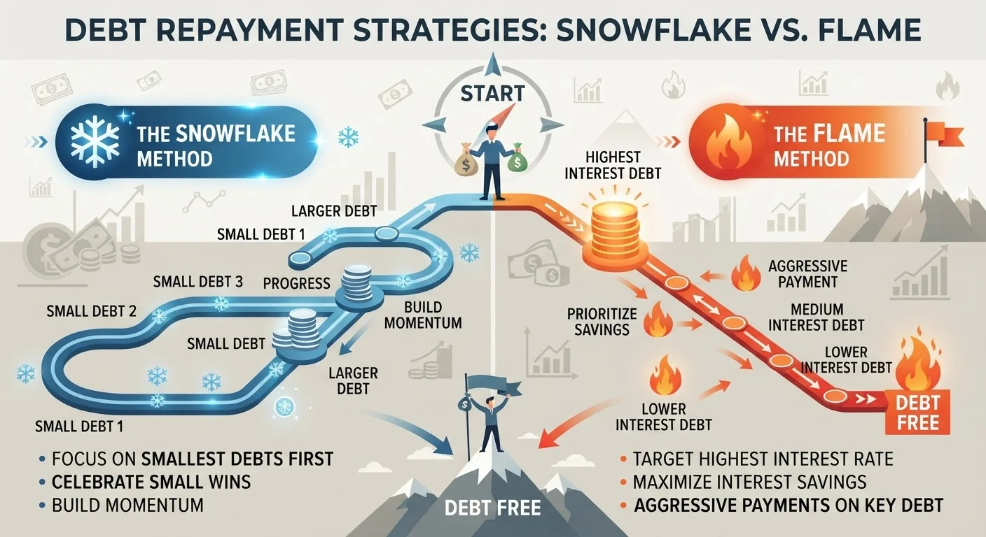 The Debt Avalanche and Debt Snowball: What Sets Them Apart