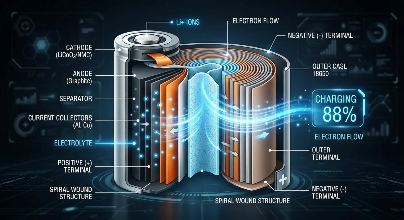 The Hidden Life of a Lithium-Ion Battery