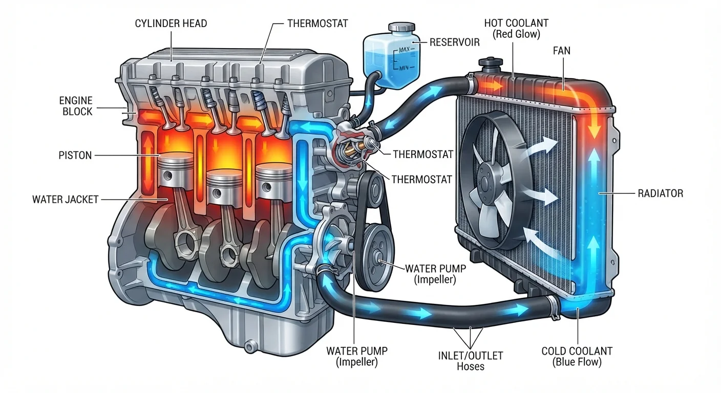 Why Cars Overheat and What's Happening Inside the Cooling System