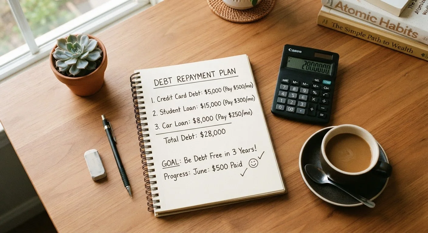 Your First Steps Toward Getting Out of Debt