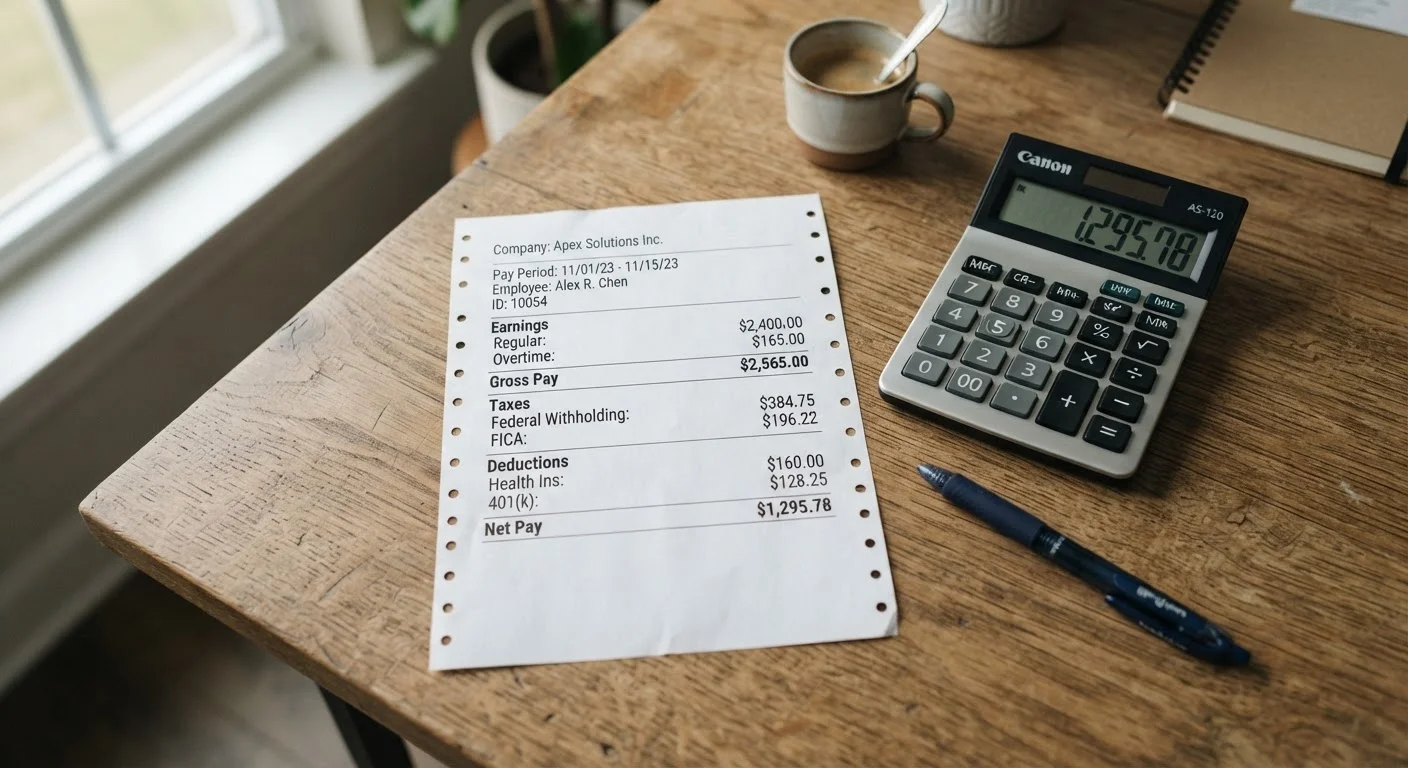 Your Paycheck, Explained: Gross Pay, Net Pay, and Everything in Between